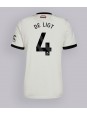 Manchester United Matthijs de Ligt #4 Ausweichtrikot 2024-25 Kurzarm